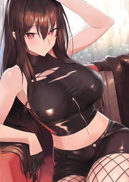 Busty Babe in Tight Nylon Gets Fucked Hardcore - HENTAI XXX PIC!