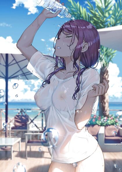 Hella Hot Honeys in White Tops & Short Skirts Get Down N Dirty This Summer
