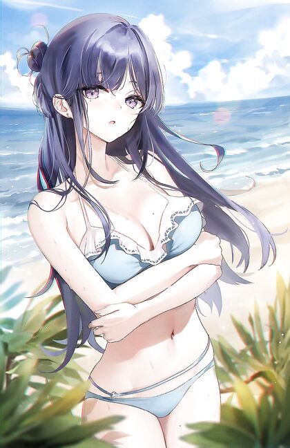Horny Bitches on Beach Gettin’ It On - Hentai XXX Pics