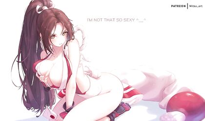 Holy Hentaided! Mai Fucking Slays in Sexy Fight Scène
