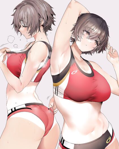 Horny AF Track Sluts & Their Tan Lines - XXX HENTAI PICS!