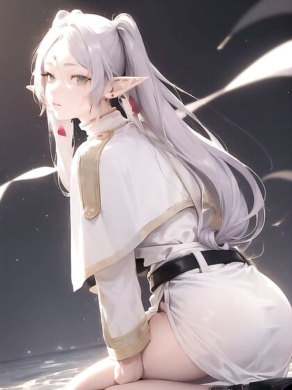 Wavy Ombre-Haired Girl 18+ in Oversized Retro Shades Shimmers Amid Soft Bokeh Lights Hentai