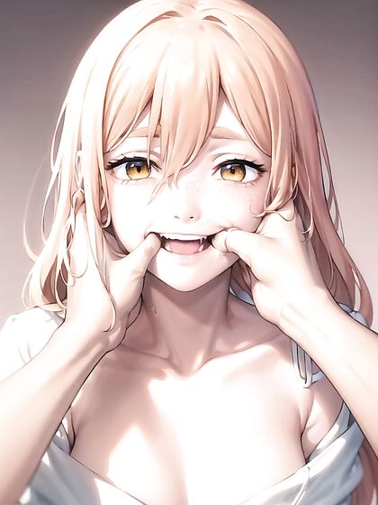 Vintage Film Grain Enhances Close-Up ofbubblegum Pink Lips Parting Seductively Hentai