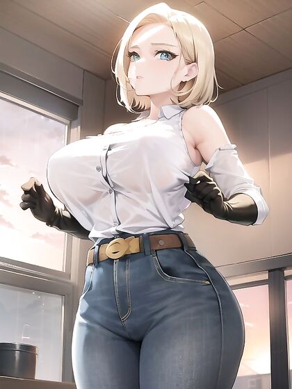 Bare Shouldered Seduction in Bedroom Hentai Fantasies