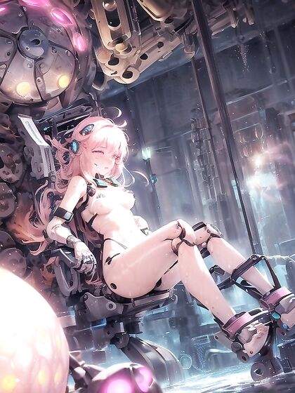Tentacle Monster Rides Big Machinery for Explosive Creampie hentai Action