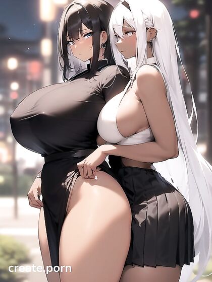 Big-Theyed Dark-Skinned Goddess with Massive Tits and Thighs inSTEAMING Hentai Action