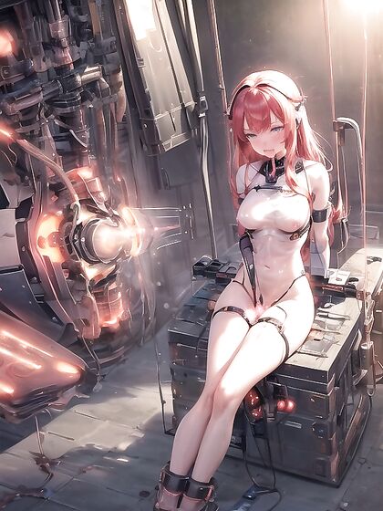 Bathing in Ice with Electric Cables for Intense Hentai Pleasure