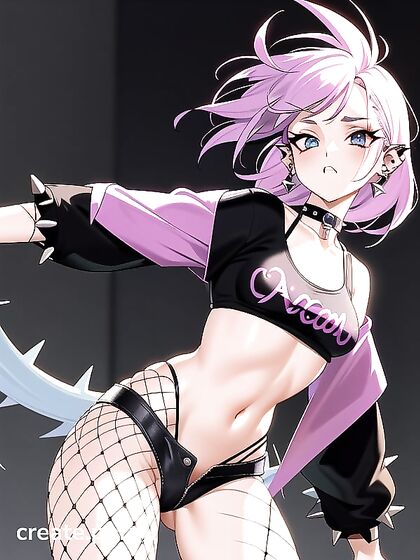 Black-Clothed Beauty Drips in Ecstasy During Intense Hentai Cumdump Scene