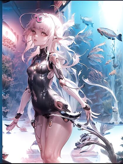 Glowing Machine Sex Switches Gears in Cybernetic Hentai Fantasy