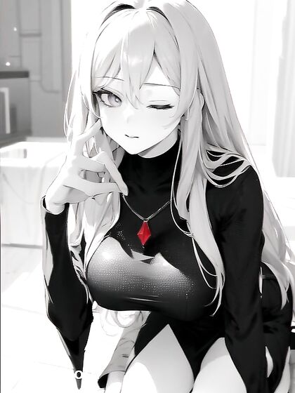 Seductive Goth Girl 18+ in Erotic Hentai Action
