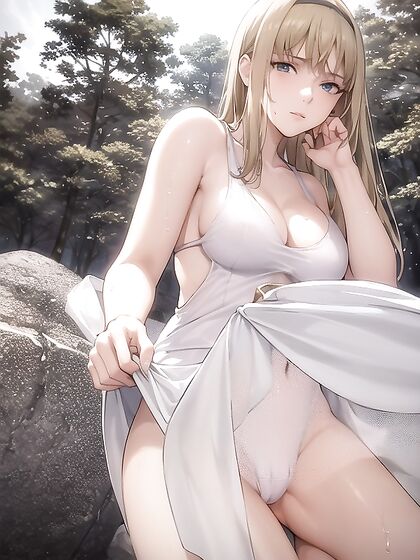 Lifting Her Dress in Erotic Hentai Scenes for Intense Pleasure