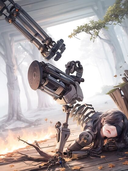 Mechanical Restraints and Fiery Passion: Open-Mouthed Pleasure in hentai AIPornography