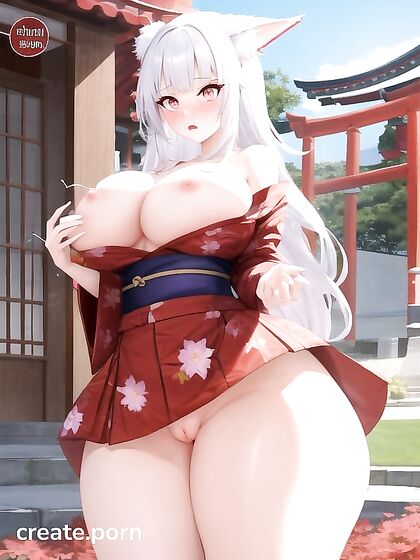 Nine-Tailed Kitsune Seduces in Steamy Hentai Action