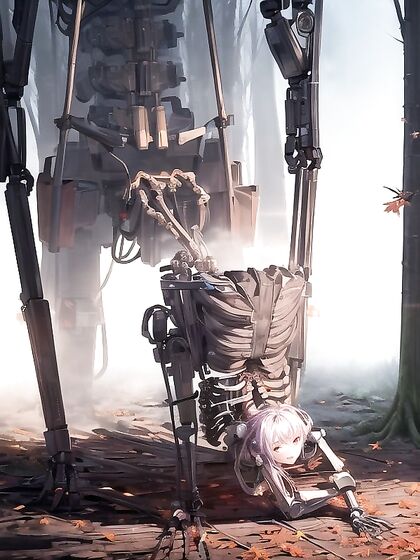 Falling Leaves in the Mysterious Dead Woods: Intense Hentai Action inside a Narrow Machine Chest
