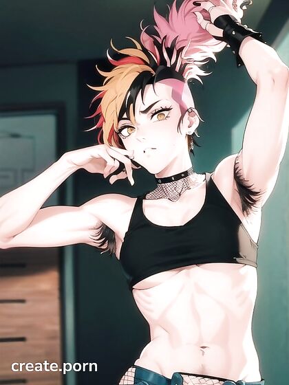 Fingerless Gloves and Sultry Makeup Enhance S-Style Seduction in Hentai Fantasy