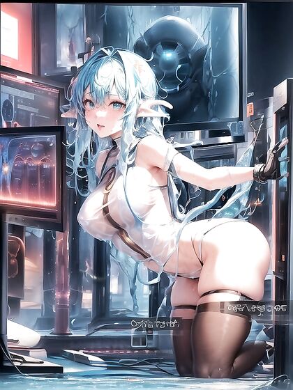 Pleasure Trained by Metal Tentacle Penises in Intense Hentai Action