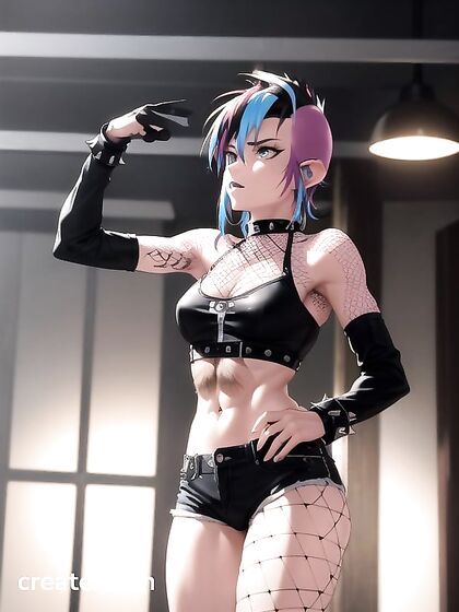 Armpit Hair and Fingerless Gloves: Erotic Hentai Adventures