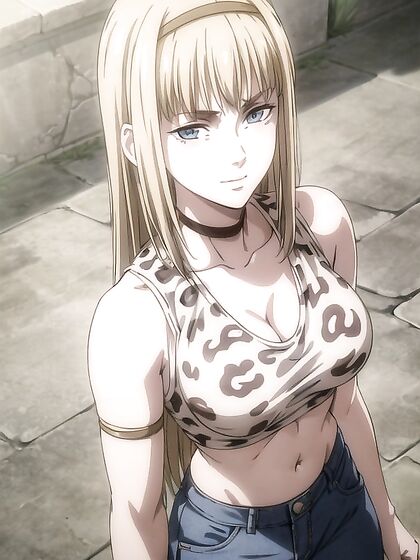 Sensual Animal Print Crop Top Action in Steamy Hentai Scenes