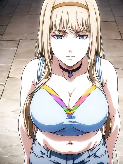 Rainbow Pride Crop Top seduces in LGBT Hentai Porn Graphics