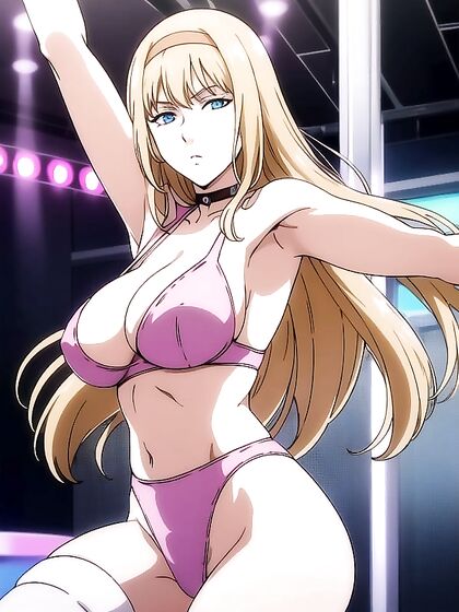 Pole Dancing Stripper Takes the Stage in Seductive Hentai Action