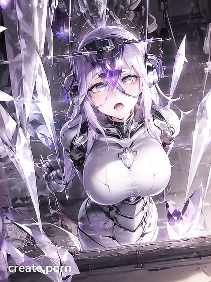 Mechanical Arms Train Her Limbs for Ultimate Pleasure in Futuristic Hentai'action