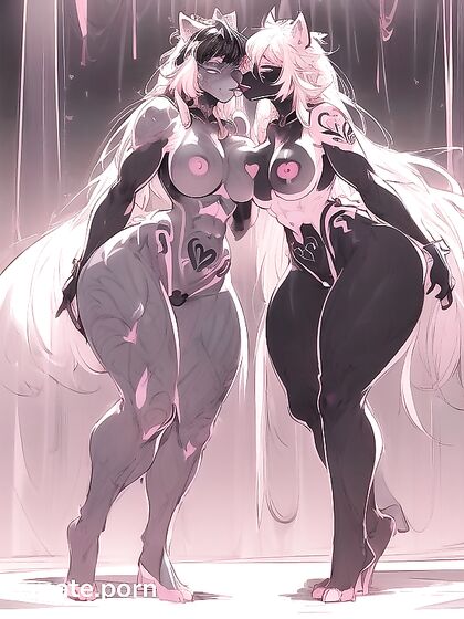 Perfect Limbs In Heat: Thick-Line Art HentaiErotica