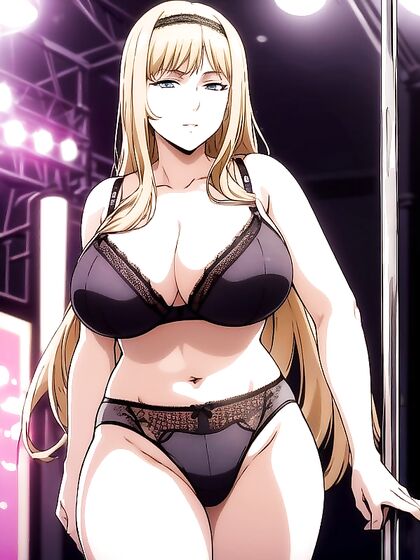 Sensational Stripper Poles Dance on Stage in Hot Hentai Action