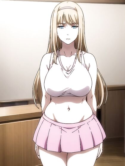 Cheerleader in Pink Outfit Gets Wild in Seductive Hentai Action