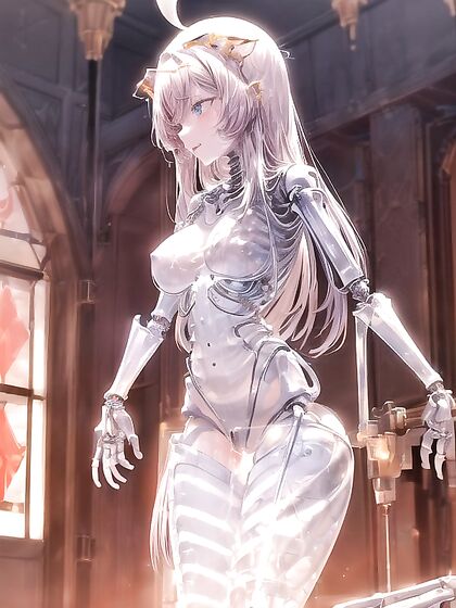 Cybernetic hentaiIA: Open-Mouthed Pleasure with Massive Machines