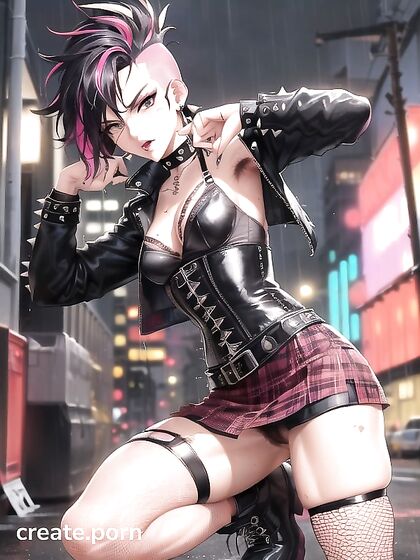 Nose-Ringed Babe Gets Wild in Dumpster Fantasies: Realistic Hentai Action