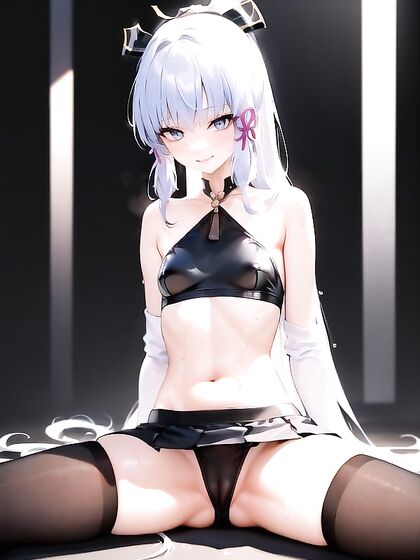 Thick Lash Beauty with Hairpins Cums All Over Her Panties in Steamy Hentai Action