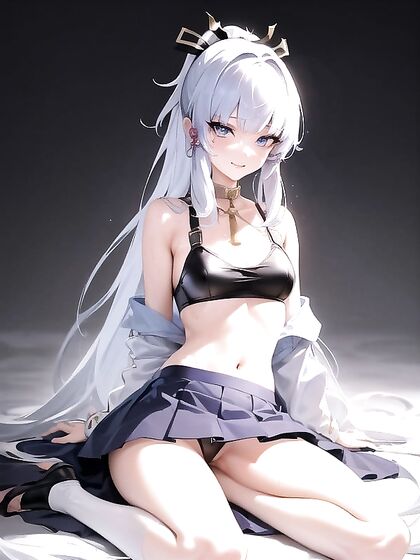 Pastel-Colored Bliss: Skirt Fun with a Grinning Face in hentai