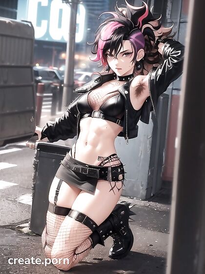Punk Rock Chick Gets Wild in S-Style BDSM Hentai Action