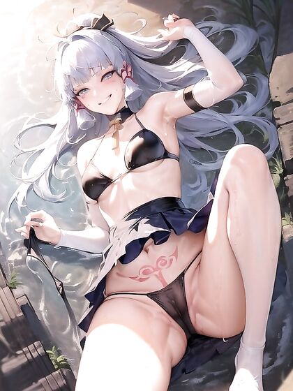 Goth Girl 18+'s Thick Long Eyelashes Tease in naughty Hentai Scenes