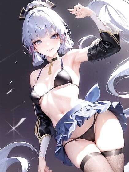 Cum Dripping on Goth-Made Panties in Steamy Hentai Action