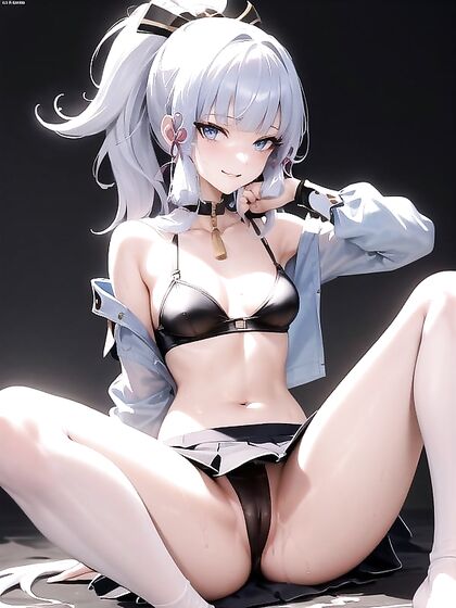 Goth Girl 18+ with Black Lips Dominates in Leashed Hentai Fantasies