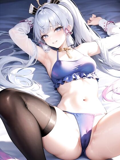 Bubblegum Pink Lips and Mascara Covered in Cum for Steamy Hentai Action