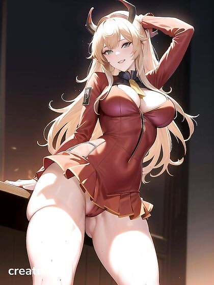 Under-the-Skirt Views and Wall Action in Seductive Hentai Fantasies