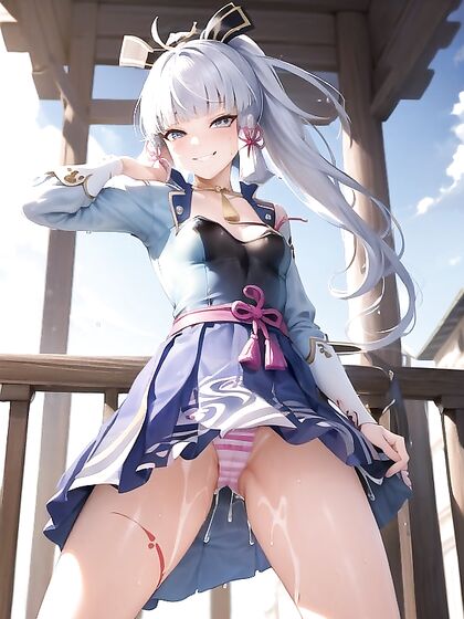 Kamisato Ayaka’s Mini Version Gets Intense Groin Tattoo in Erotic Hentai Scene