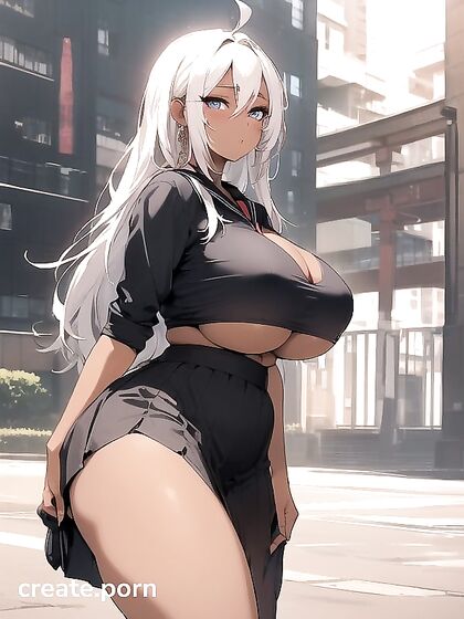 Big-Thighed Goddess with Piercings and a Juicy Ass in Seductive Hentai Action