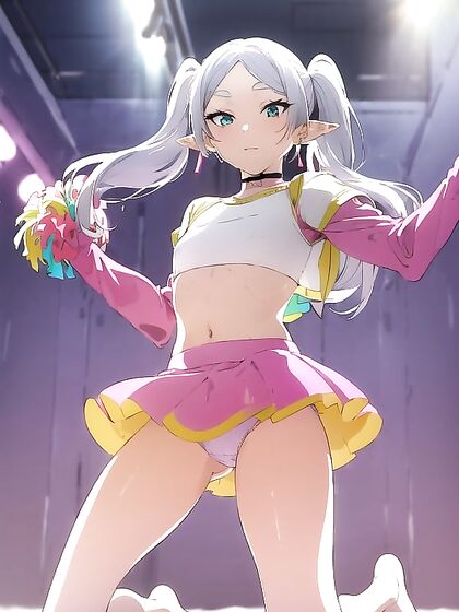 Cheerleaders in Rainbow Uniforms Get Wild in steamy Hentai Action