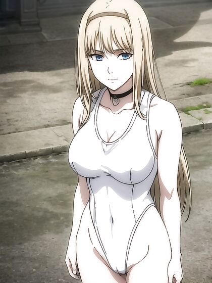 Rainbow Leotard Goddess inMind-Blowing Hentai Action