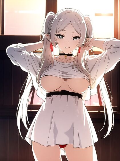 Sizzling Red Thong Action inMind-Bending Hentai Porn