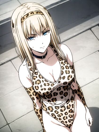 Sensual Leopard Print Leotard Action inMind-Blowing Hentai Adventures