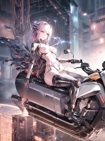 Spider Robot Wraps Its Legs Around Her for Intense hentai Pleasure