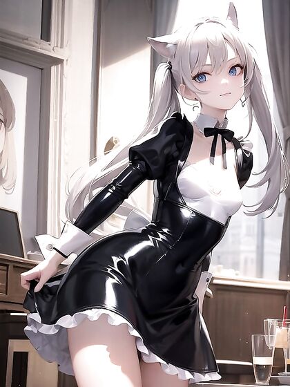 Trey Served by Seductive CatGirl 18+ with Slit Pupils in Kinky Hentai Action