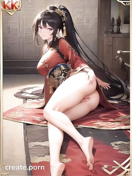 Detailed Beauty with Perfect Anatomy in Elaborate Clothing forMind-Bending Hentai Pleasure
