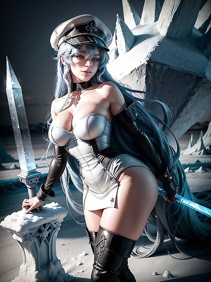 Esdeath Wields Her Ice Sword Amidst Chilling Battlefields in hentaiErotica