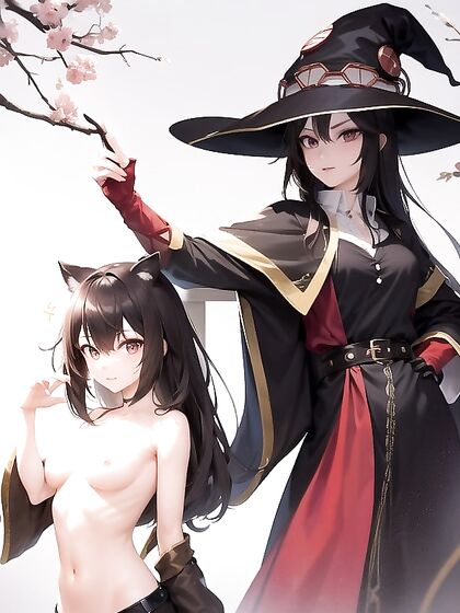 Megumin Wears Her Witch Hat for Steamy Hentai Adventures