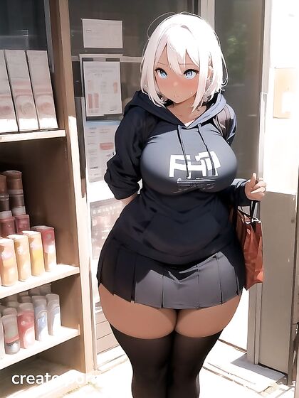 Milf with Big Thighs Takes On Short Dick in Steamy Hentai Action